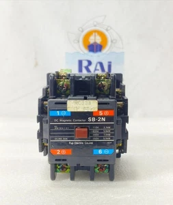 FUJI ELECTRIC SB-2N 2POLE 60A 100-110V DC MAGNETIC CONTACTOR SB2N | FREE SHIP - Picture 1 of 7