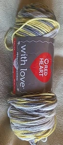 Lote de tinte RED HEART WITH LOVE LEMON DROP #1957 4432 5 OZ 230 yardas - Imagen 1 de 4