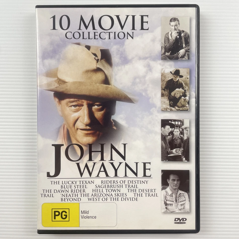 John Wayne | 10 Movie Collection DVD Western Classic Films, Region All - image 1 of 2