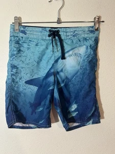 Old Navy Boys Shark Swim Trunks - Size Small 6/7 - Picture 1 of 11