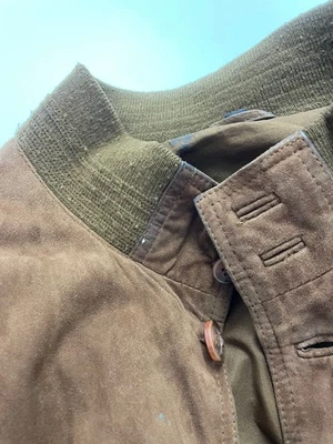 Giubbotto mod bomber in renna con collo in lana tg 58/L - Imagen 1 de 4