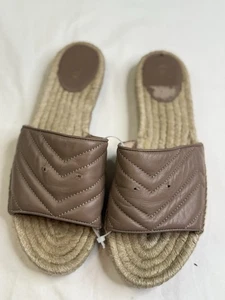 Gucci GG Matelasse Canvas Espadrille Pantolette Sandale Damen EU Gr. 39 Beschreibung lesen - Bild 1 von 6