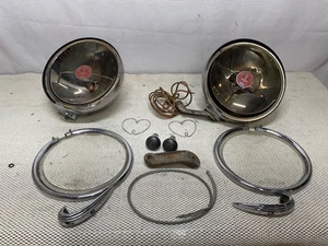 Trippe Speedlight 1930's 1940's Packard Cadillac Duesenberg Chrysler RED EMBLEM - Picture 1 of 24