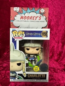 Funko Pop! Animation Vinyl #1155 - Black Clover - Charlotte - Glow in the Dark - Picture 1 of 6
