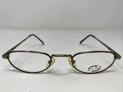 Marco de gafas de borde completo de metal Ce-Tru CE-TRU 169 DEMI AMBER 48-21-140 BP75 Foto 1 de 4