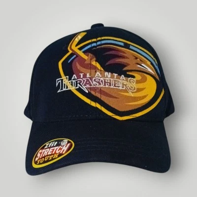 Vintage Y2k Atlanta Thrashers Cap Zephyr Team Gear Youth Flex Fit Blue NWT - Image 1 of 4