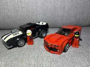 Lego Speed Champions Chevrolet Camaro Drag Race Set 75874 teilweise vollständig - Bild 1 von 5