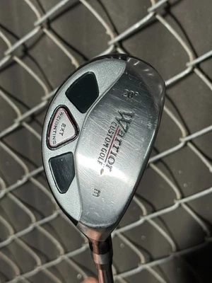 Warrior Custom Golf 3 híbrido 20 grados de peso extendido 3H 20* diestro Apollo Stiff Flex Foto 1 de 4