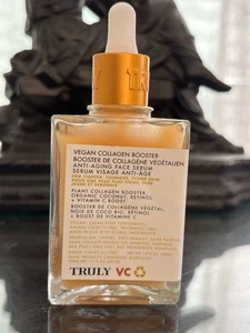 TRULY Vegan Collagen Booster Gesichtsserum Anti-Aging 1,7 Oz. Neu - Bild 1 von 4