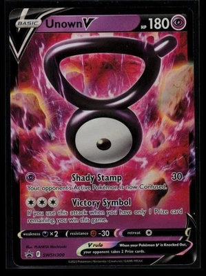 Unown V - SWSH300 Promo Holofoil SWSH: Sword & Shield Promo Cards Psychic - Image 1 of 2