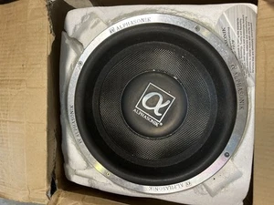 Alphasonik PSW12 12" Bass Competition Subwoofer (discontinued Old School) - Picture 1 of 3