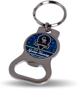 Colorado Rockies Premium Solid Metal Bottle Opener Keychain, Spring Training... - Picture 1 of 1