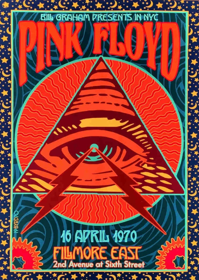 Pink Floyd - Fillmore East 1970 -  A4 Mini Print/Poster - Image 1 of 1