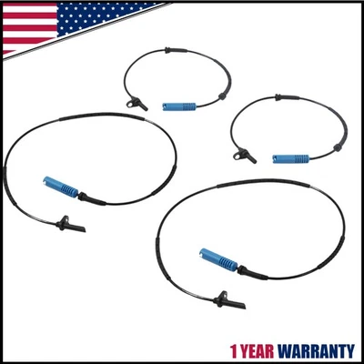 Set of 4 ABS Wheel Speed Sensor For BMW E90 E91 325xi 328xi 335i xDrive Foto 1 de 4