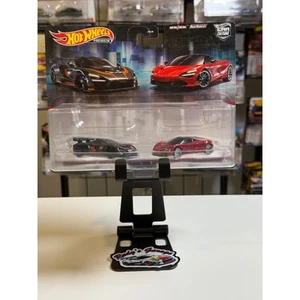 Hot Wheels Premium Car Culture Confezione da 2 McLaren Senna e McLaren 720S Diecast - Foto 1 di 8