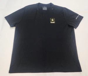 Camicia US Army uomo extra large nera marca esperta maglietta militare logo grafico 515 - Foto 1 di 12
