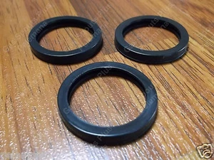 3 New Rubber Gaskets Gas Can Spout Gott Rubbermaid Blitz Wedco Scepter Eagle - Picture 1 of 12
