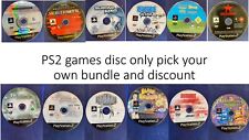 Sony Playstation 2 (PS2) Disc only games pick your own bundle and discount