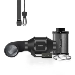 Kit Filtrazione Aria AC Infinity AC-FKS4 CLOUDLINE LITE Ventilatore In Linea e Carbon Fi - Foto 1 di 7