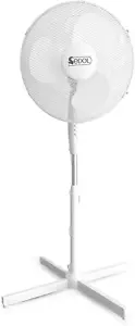 Pedestal Fan - 16" Inch Oscillating Fan with 3 Speed, Adjustable Height, and Til - Picture 1 of 12