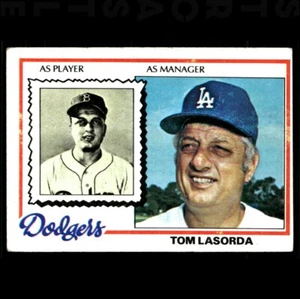 1978 Topps - Tommy Lasorda #189 Los Angeles Dodgers ⚾ Baseballkarte - Bild 1 von 3