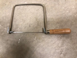 Husky 6 in. Coping Saw with Wood Handle - Picture 1 of 2