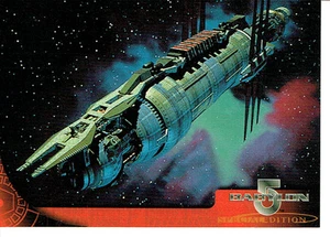 TARJETA PROMOCIONAL BABYLON 5 EDICIÓN ESPECIAL SIN NUMERAR - Imagen 1 de 1