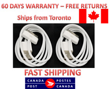 LOT of 2 Data Sync Charger Cable Cord For iPhone 3G/3GS/4/4S iPad 2 iPod