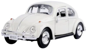 VW Volkswagen Escarabajo / Escarabajo - 007 James Bond - 1966 - Blanco - MotorMax 1:24 - Imagen 1 de 6