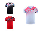New Li Ning Men's Sports Top Tennis Clothes Badminton Short Sleeve T-shirt