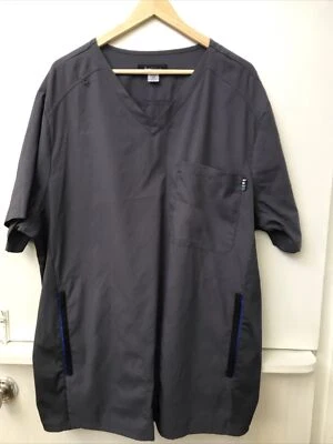 KOI Lite 667 男式 Force Performance 磨砂上衣炭灰色 2X 码 — 第 1/4 张图片