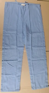 Landau Light Blue Unisex Drawstring Scrub Bottoms Size XS 32W 27L - Bild 1 von 5