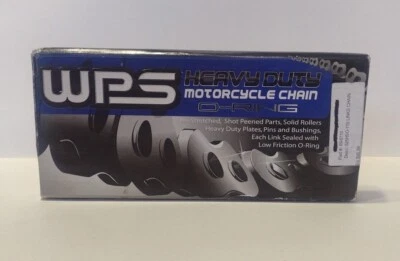 Cadena de motocicleta de alta resistencia WPS 525 HSO 110 eslabones 69-6710 Foto 1 de 4