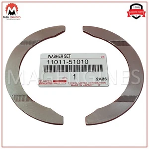 11011-51010 GENUINE OEM THRUST WASHER SET TOYOTA 1VD-FTV FOR LAND CRUISER - Picture 1 of 2