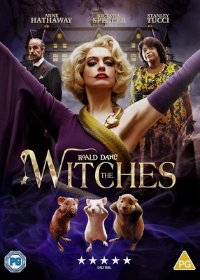 Roald Dahl's The Witches (DVD-2020, 1-Disc) Anne Hathaway. "A Coven of Witches". - Image 1 of 4