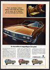 1969 CHRYSLER New Yorker Hardtop Vintage Original Print AD | Chrysler 33 Newport