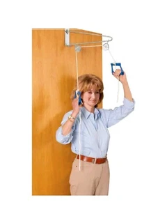 Rehab Pulley System Over The Door Exercise & Traction Equipment Arm/Shoulder  - Picture 1 of 7