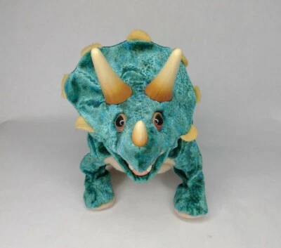 Jurassic World Triceratops Juguete Dinosaurio Movimiento y Sonidos Hasbro 2014 Funciona Foto 1 de 4