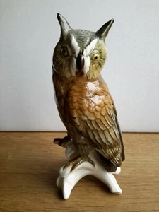 ENS Porzellanfigur Eule Waldohreule Vogel - Bild 1 von 9