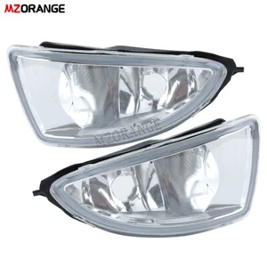 Pair Front Bumper Fog Light Lamp Without Bulbs For Honda Civic 2004-2005 LH+RH - Picture 1 of 12