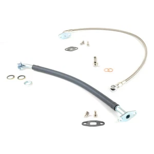 Alimentación de aceite 4 AN y línea de retorno de 5/8" para VOLVO 740 940 B230 B234FT con Garrett T3 T4 - Imagen 1 de 4