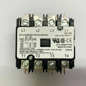 1PC AC Contactor New In Box 9X160 HCC-4XQ04YT129 - Picture 1 of 3