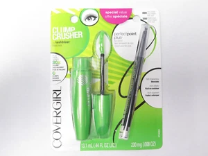 CoverGirl Special Value Clump Crusher Lash-Blast Mascara + Perfect Point Pencil - Picture 1 of 2