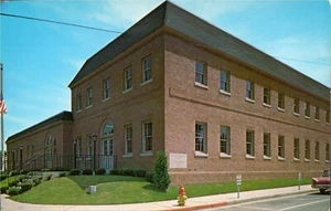 Postcard Chrome Post Office Federal Building Centreville MD Street View  PC501 - Picture 1 of 2