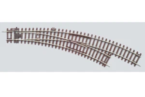 PIKO 55223 HO Scale Right Curved Switch BWR R2/R3 - Picture 1 of 1