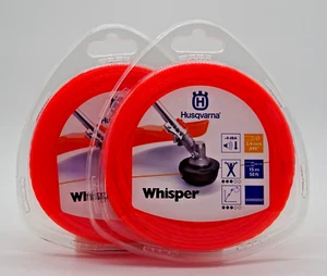 2 x Original Husqvarna Mähfaden / Trimmerfaden Whisper 2,4 mm / 15 m - 578435901 - Bild 1 von 3