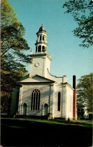 Moravia NY Iglesia Congregacional organizada 1806 postal a36 - Imagen 1 de 2