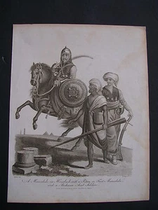 VIVANT BARON, 1804, dal 1747-1825. Mamamaluks e un soldato arabo beduino - Foto 1 di 12