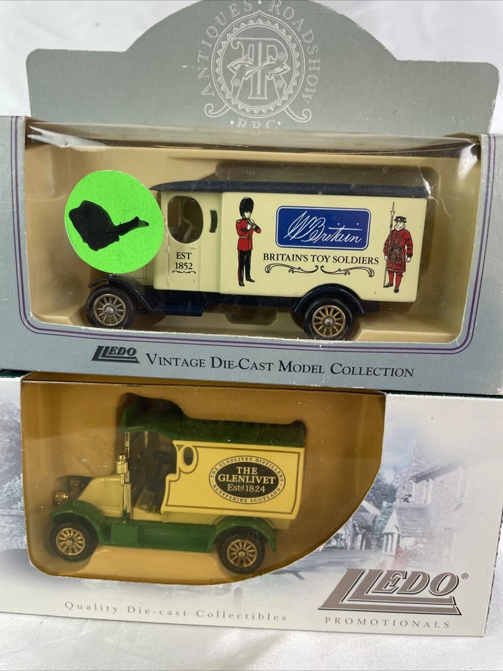 Lledo Days Gone 1931 Morris Van - Britain’s Toy Soldiers  + The Glenlivet Boxed - Image 1 of 4
