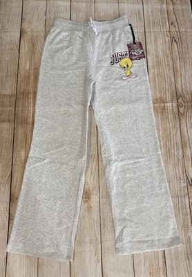 Pantalones deportivos Justice x Looney Tunes pierna ancha polar talla XL (16/18) Foto 1 de 4